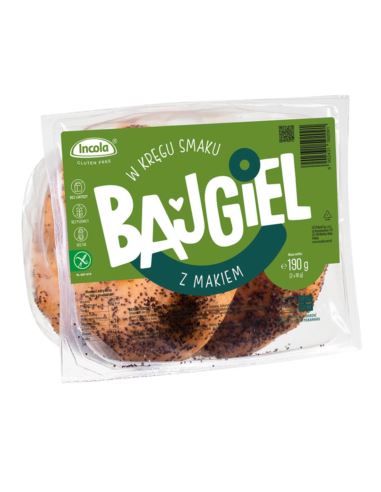 Bagel Με Παπαρουνόσπορο Χωρίς Γλουτένη - Incola